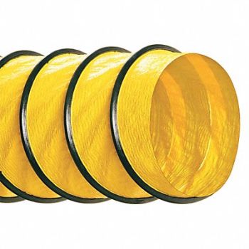 HI-TECH DURAVENT Ducting Hose 20 ID x 25 ft L PVC, 52DE93