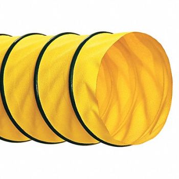 HI-TECH DURAVENT Ducting Hose 20 ID x 25 ft L Neoprene, 52DE86