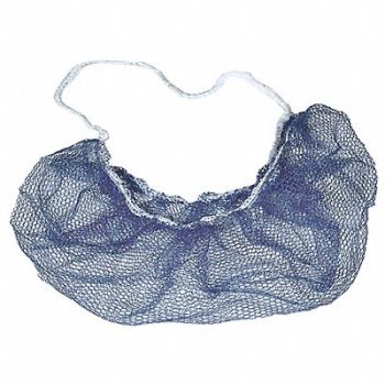 CELLUCAP H2299 Beard Cover Head Strap Blue PK1000, 40N261