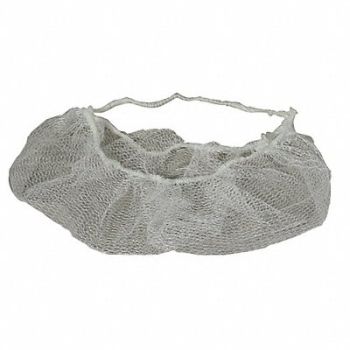 CELLUCAP H2299 Beard Cover Head Strap White PK1000, 40N262
