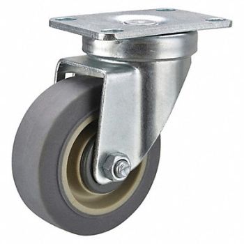 GRAINGER APPROVED Standard Plate Caster Swivel 300 lb., 40N488