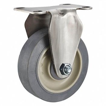 GRAINGER APPROVED Standard Plate Caster Rigid 300 lb., 40N490