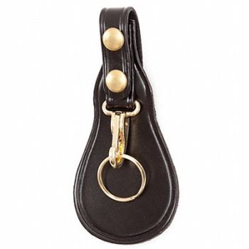 GOULD GOODRICH INC. Key Strap with Flap Black, 40N761