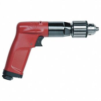 CHICAGO PNEUMATIC Drill Air-Powered Pistol Grip 1/4 in, 40P205