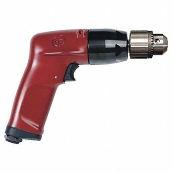 CHICAGO PNEUMATIC Drill Air-Powered Pistol Grip 3/8 in, 40P208
