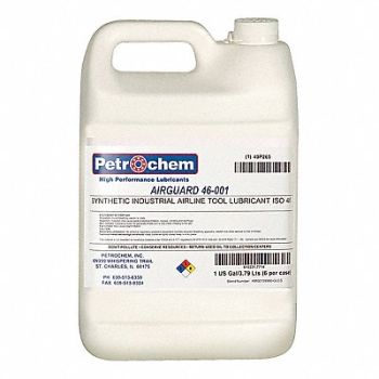 PETROCHEM Air Tool Lubricant Synthetic Base 1 gal., 40P265