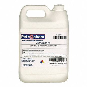 PETROCHEM Air Tool Lubricant Synthetic Base 1 gal., 40P267