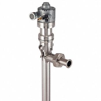 FINISH THOMPSON Air Operated Drum Pump 7 gpm 1/4 MNPT, 40P663