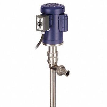 FINISH THOMPSON Electric Drum Pump 115/230VAC 7 gpm 2 HP, 40P664