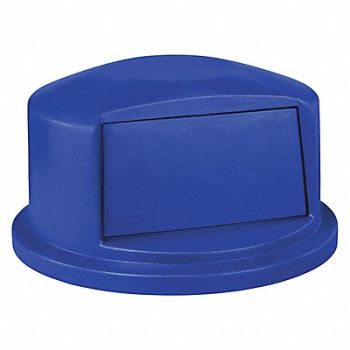 RUBBERMAID COMMERCIAL PRODUCTS F8894 Trash Can Top Dome Swing Closure Blue, 40PM31