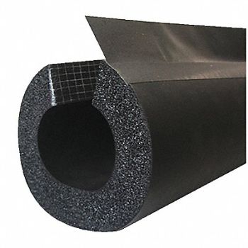 BRISKHEAT Pipe Insulation 1-1/4 in ID 6 ft L, 40PN27