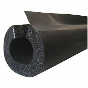 K-FLEX USA Pipe Insulation Blk 1in.Wall Thick 6 ft., 40PP16