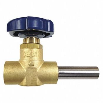 CASH VALVE Cryogenic Valve 1/2 . NPT Brass 700 psi, 40PP50