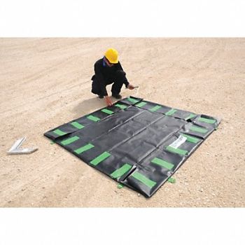 ULTRATECH Economy Model Berm CP2K 60 ft L 12 ftW, 20JJ72