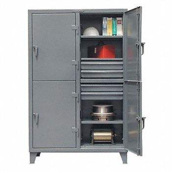STRONG HOLD Lckr 2x5Lckr Drk Gry 72 x122 x24 Assm, 40V761