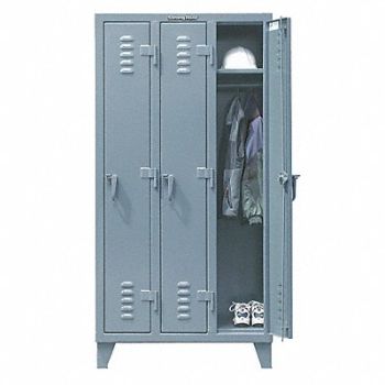STRONG HOLD Lckr 1x10Lckr DrkGry 78 x122 x18 Assm, 40V764