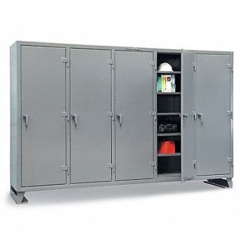 STRONG HOLD Storage Cabinet 78 x98 x24 Gray 20Shlv, 40V596