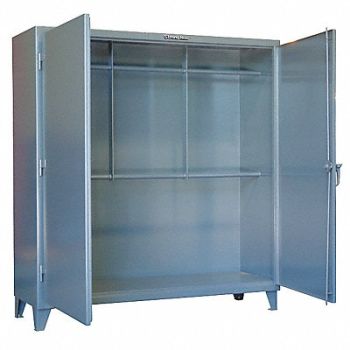 STRONG HOLD Hoist Storage Cab 78 H 72 W Dark Gray, 40V987