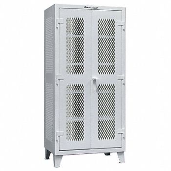 STRONG HOLD Strg Cab 78 x72 x24 DrkGry 4Shlv, 40V670