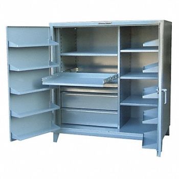 STRONG HOLD StrgCab Leg Dark Gray 66 x 60 x 36, 40V998