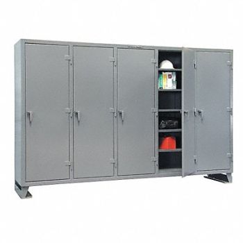 STRONG HOLD Storage Cabinet 78 x74 x24 Gray 15Shlv, 40V595