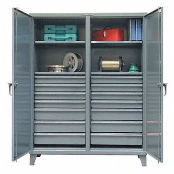 STRONG HOLD StrgCab Leg Dark Gray 78 x 72 x 24, 40V614