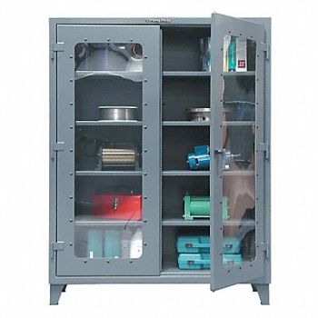 STRONG HOLD Strg Cab 78 x36 x24 DrkGry 4Shlv, 40V585