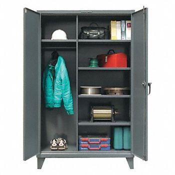 STRONG HOLD Strg Cab 78 x72 x24 DrkGry 5Shlv, 40V733