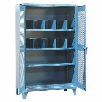 STRONG HOLD Strg Cab 78 x72 x24 DrkGry 3Shlv, 40V658