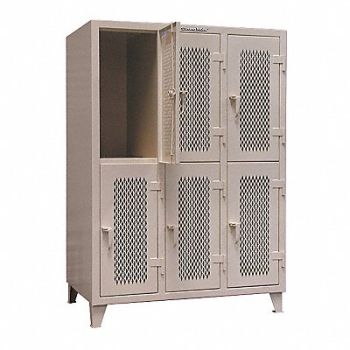 STRONG HOLD Lckr 2x3Lckr Drk Gry 78 x54 x34 Assm, 40V772