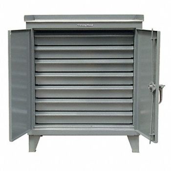 STRONG HOLD Storage Cab 44 x36 x24 Gry 7Drwrs, 40V888