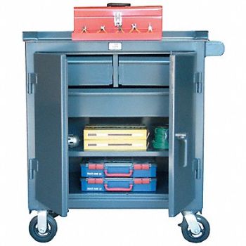 STRONG HOLD Rolling Tool Cabinet Gray Ind Prem Duty, 40V863