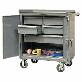 STRONG HOLD Rolling Tool Cabinet Gray Ind Prem Duty, 40V865