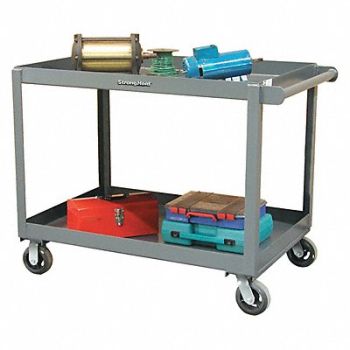 STRONG HOLD Utility Cart 2 000 lb Steel, 40V889