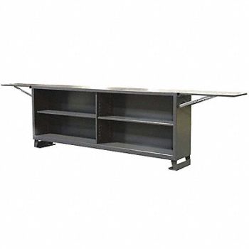 STRONG HOLD Cabinet Workbench Steel 178 W 18 D, 40V922