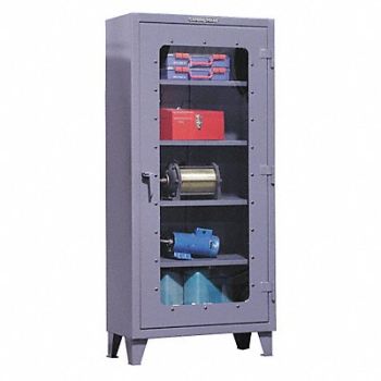 STRONG HOLD Strg Cab 78 x36 x16 DrkGry 4Shlv, 40V992