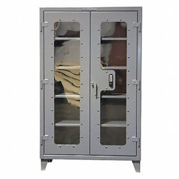 STRONG HOLD Strg Cab 78 x48 x24 DrkGry 4Shlv, 40V626