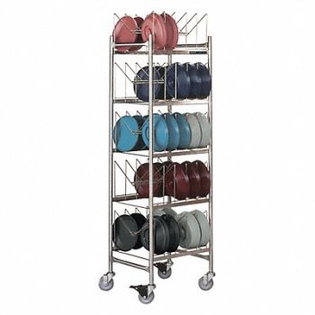 CARLISLE DINEX Drying and Storage Cart 19-1/2 inW Domes, 40XA98