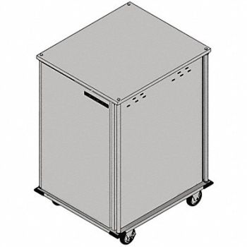 CARLISLE DINEX Food Tray Cart 1 Door Pass-Thru 12 Trays, 40XC05