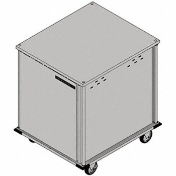 CARLISLE DINEX Food Tray Cart 1 Door Pass-Thru 10 Trays, 40XC07