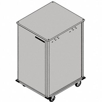 CARLISLE DINEX Food Tray Cart 1 Door Pass-Thru 16 Trays, 40XC13