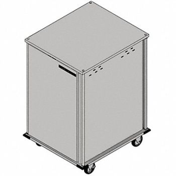 CARLISLE DINEX Food Tray Cart 1 Door Pass-Thru 14 Trays, 40XC14