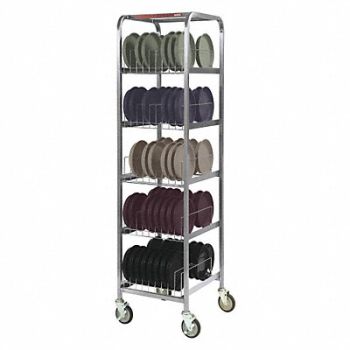 CARLISLE DINEX Drying and Storage Cart 40 in W Domes, 40XC30