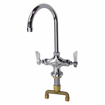 DOMINION COMMERCIAL FAUCETS Gooseneck Chrome Dominion Commercial, 40XC36
