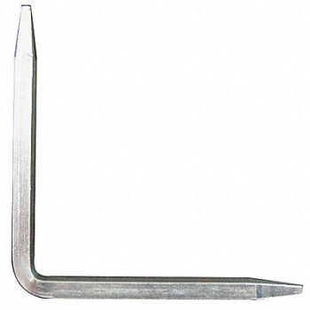 KISSLER Wrench Angle Seats 6in. L Black Steel, 40XC54