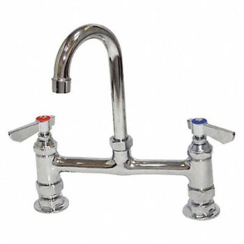 DOMINION COMMERCIAL FAUCETS Gooseneck Chrome Dominion Commercial, 40XC60