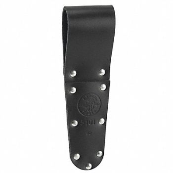 KLEIN TOOLS Black Tool Sheath Leather, 40Y034