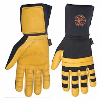 KLEIN TOOLS Lineman Work Glove - Medium PR, 40Y228