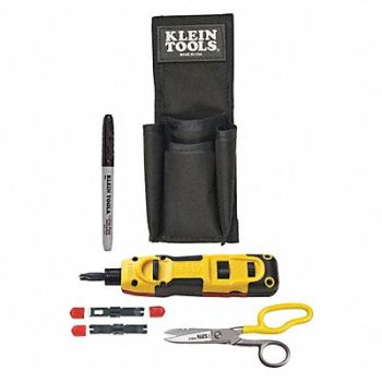 KLEIN TOOLS LAN Installer Starter Kit- Punchdown, 40Z643
