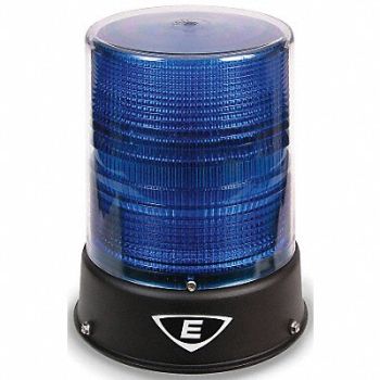 EDWARDS SIGNALING Warning Light LED Blue 120 VAC, 40Z968